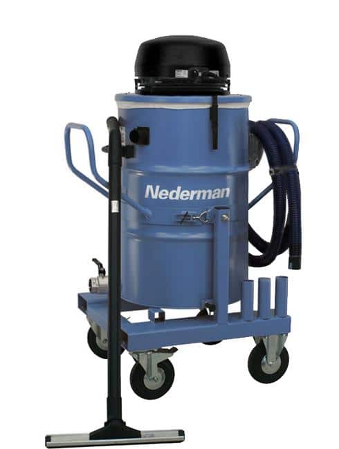Nederman 510E Aspiradora industrial húmeda/seca para líquidos y partículas gruesas